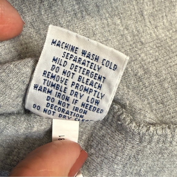 Polo Ralph Lauren Mock Zip Neck Thermal Pullover. Gray Size XXL #1439 - Picture 9 of 9